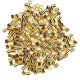 Chafas cilindricas 2x2mm - Dorado